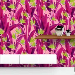 ArtzFolio Printed UV-Resistant Anti-Bacterial Jungle Tropical Jungle Peel & Stick Wallpaper-image-52