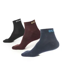 OLWEN Men Pack Of 3 Ankle-Length Socks-image-38
