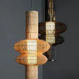 Claymango Brown Ceiling Lamp image 5