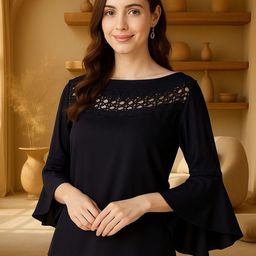 Style Quotient Bell Sleeves Regular Top-image-59