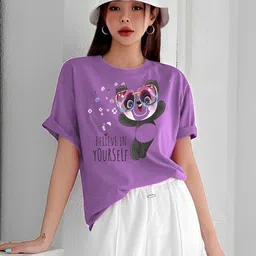 Kushi Flyer Women Graphic Printed Regular Fit T-shirt-picture-39