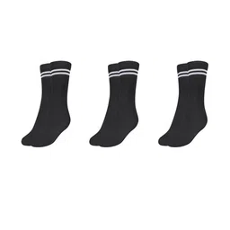 MUKHAKSH Unisex Black Socks-picture-2