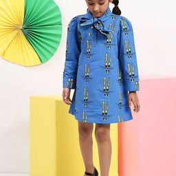 SPUNKIES Print Shirt Dress-image-75
