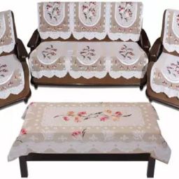 Cotton Embroidered Sofa Cover Sofa Fabric-20
