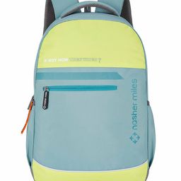 Nasher Miles History Laptop Backpack 31 Liters Polyester with Raincover (Green)-25