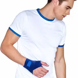 Neoprene Wrist Brace | Provides Compression & Support to the Wrist (Grey) Wrist Support-0