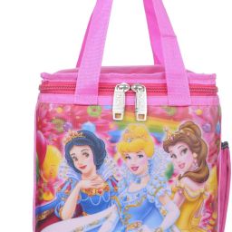 Waterproof Polyester 3D Printed School Lunch/Tiffin Bag (Pink) Waterproof Lunch Bag-image-27