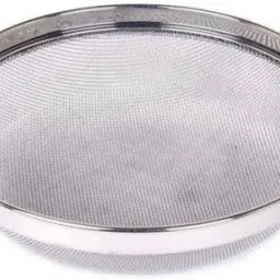 Stainless Steel Puran Jali for Washing Rice, Fruits, Vegetables and Grains Tea Strainer-22