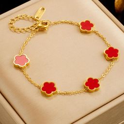 MYKI Cubic Zirconia Gold-Plated Link Bracelet-image-20