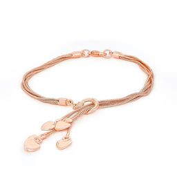 Mahi Women Rose Gold-Plated Charm Bracelet-image-58