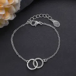 Accessorize Crystals-Studded Wraparound Bracelet-24