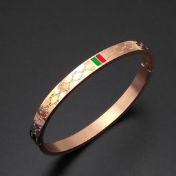 MYKI Women Rose Gold-Plated Kada Bracelet-40