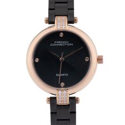 French Connection Women Embellished Dial & Stainless Steel Bracelet Style Straps Analogue Watch FCM01BM-image-27