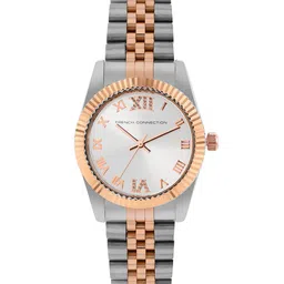 French Connection Women Stainless Steel Bracelet Style Straps Analogue Watch FCN00077B-image-81