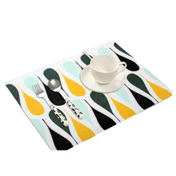 LUXEHOME INTERNATIONAL Set Of 4 Printed Table Placemats image 3