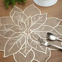 HOSTA HOMES Set Of 6 Gold-Coloured Table Placements-21