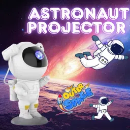 ziffy 360 Galaxy Astronaut Projector with Remote & Timer Night Lamp image 3