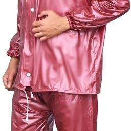 Colorblock Men Raincoat-image-61
