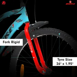 avon DRACO 26T MTB Cycle for Boys & Men with V Brake & Carrier 85% Pre Fitted 26 T (inch) Mountain Cycle image 5