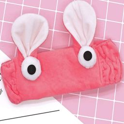 Proplady Unisex Kids Pink & White Fur Hairband-11