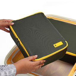 MOKOBARA 4 Pieces Water Resistant Packing Cubes Travel Organisers image 2