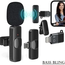 ® Wireless Lapel Mic for YouTube, Vlogging, Recording for Android Microphone-28