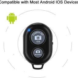 POZUB Wireless Remote Control Selfie Button Bluetooth Remote Shutter Android CameraCamera Remote Control image 5