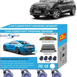 Black Reverse Parking Sensors for Glanza 2022 Onwards Black Reverse Parking Sensors for Glanza 2022 Onwards Parking Sensor-10