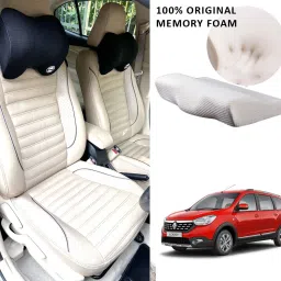 Black Memory Foam Car Pillow Cushion for Renault-image-27