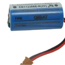 CR17335SE-R Q6BAT 3V 1800mA Li-ion Industrial QNS PLC LihiumReplaces for Q02CPU Q02HCPU Q06HCPU Q12HCPU Q12HCPBattery-image-11