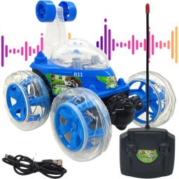 BEN-10 Rechargeable- Remote Control 360 Degree Rotating Stunt CAR for Kids B11-40