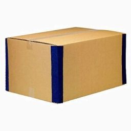 Corrugated Craft Paper 5Ply corrugated box size :-27x18x12 inch BLUE(pack of 3) Packaging Box-image-59