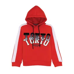 Status Quo Boys Typography Printed Hood Cotton Pullover Sweatshirt-picture-58