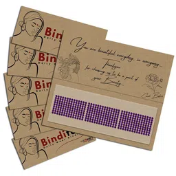 Comet Busters Set Of 5 Handcrafted Traditional Designer Bindis-8