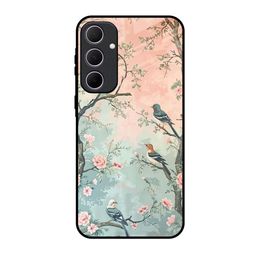 QRIOH Nature's Chorus Printed Sleek & Lightweight Silicone Samsung Galaxy A35 5G Back Case-image-28