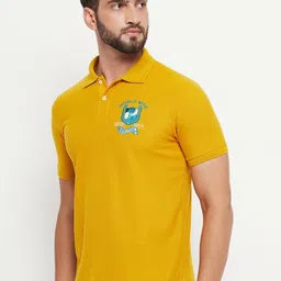 GET GOLF Men Polo Collar T-shirt-image-63