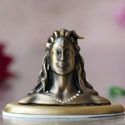 Webelkart Green Adiyogi Shiva Statue Showpiece-image-71