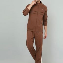 YHA Striped High Neck Tracksuits-image-44