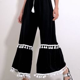 Trend Alacati stili Women High-Rise Trousers-image-91