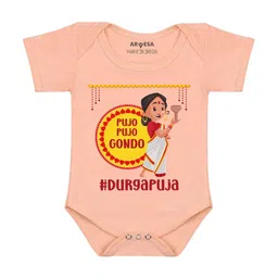 Arvesa My First Navratri Printed Bodysuit-image-16