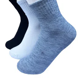 Alexvyan Men Pack Of 3 Calf-Length Socks-image-6