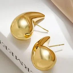 Celestria Teardrop Shaped Drop Earrings-28