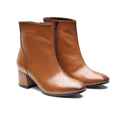 MICHAEL ANGELO Women Block Heeled Chelsea Boots-13