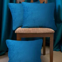 IVAZA Unisex Blue Cushion Covers-13