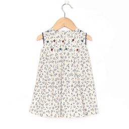 Sangria Infant Girls Floral Printed Cotton A-Line Dress-38