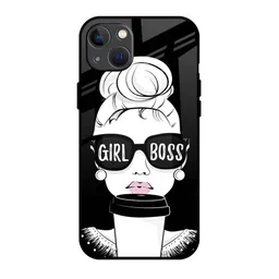 QRIOH Quirky Printed iPhone 13 Mini Back Case Mobile Accessories-image-86