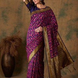Suha Woven Design Zari Art Silk Banarasi Saree-image-119