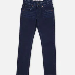 Pepe Jeans Boys Cashed Slim Fit Mid-Rise Stretchable Jeans-picture-12