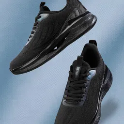 Action Men Mesh Running Non-Marking Lace Ups Shoes-47