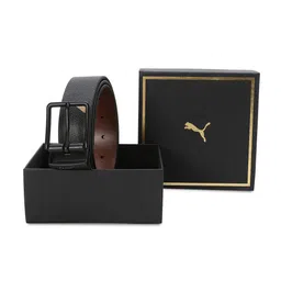 Puma Unisex Textured Leather Belt-image-35